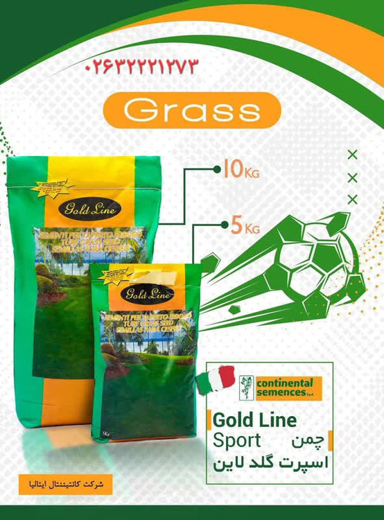 بذر چمن گلد لاین ایتالیایی