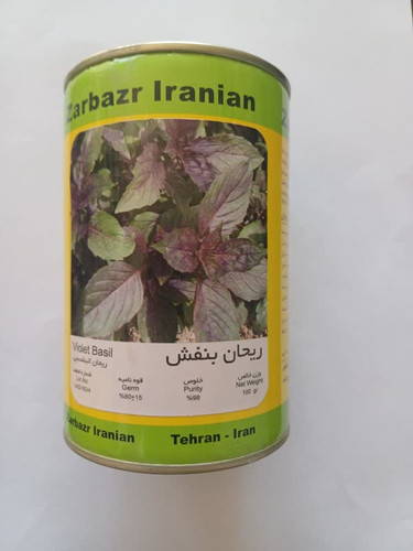 بذر سبزی ریحان بنفش